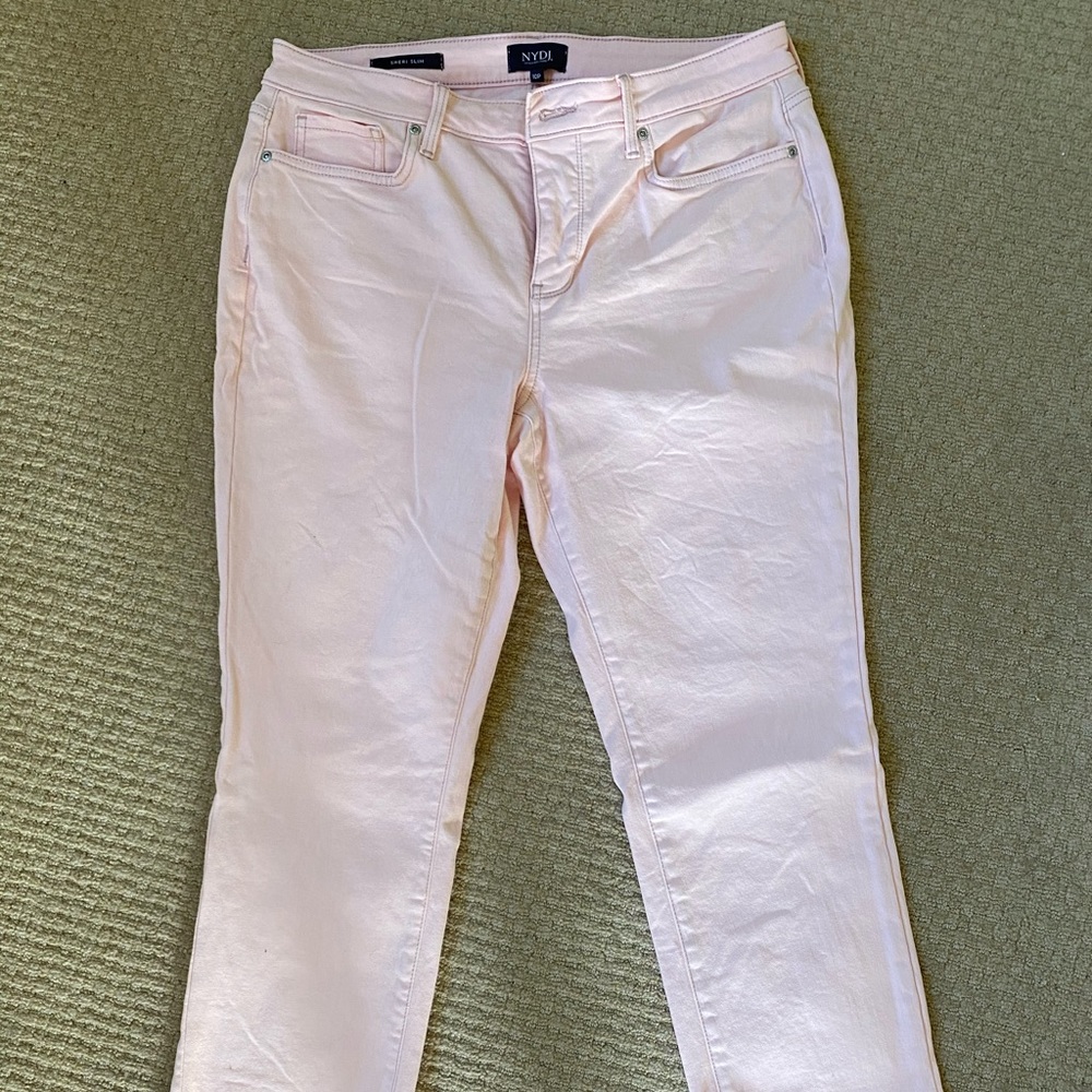 NYDJ light pink jeans